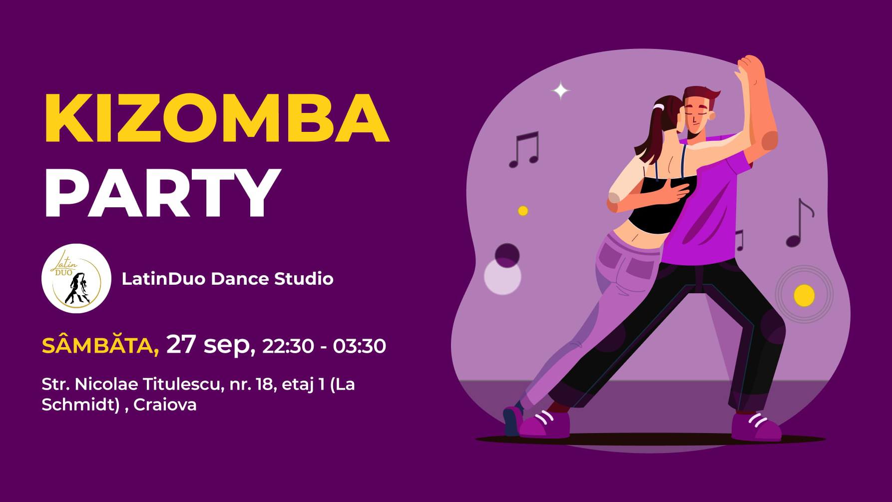 Kizomba Practice Party de sâmbătă seara