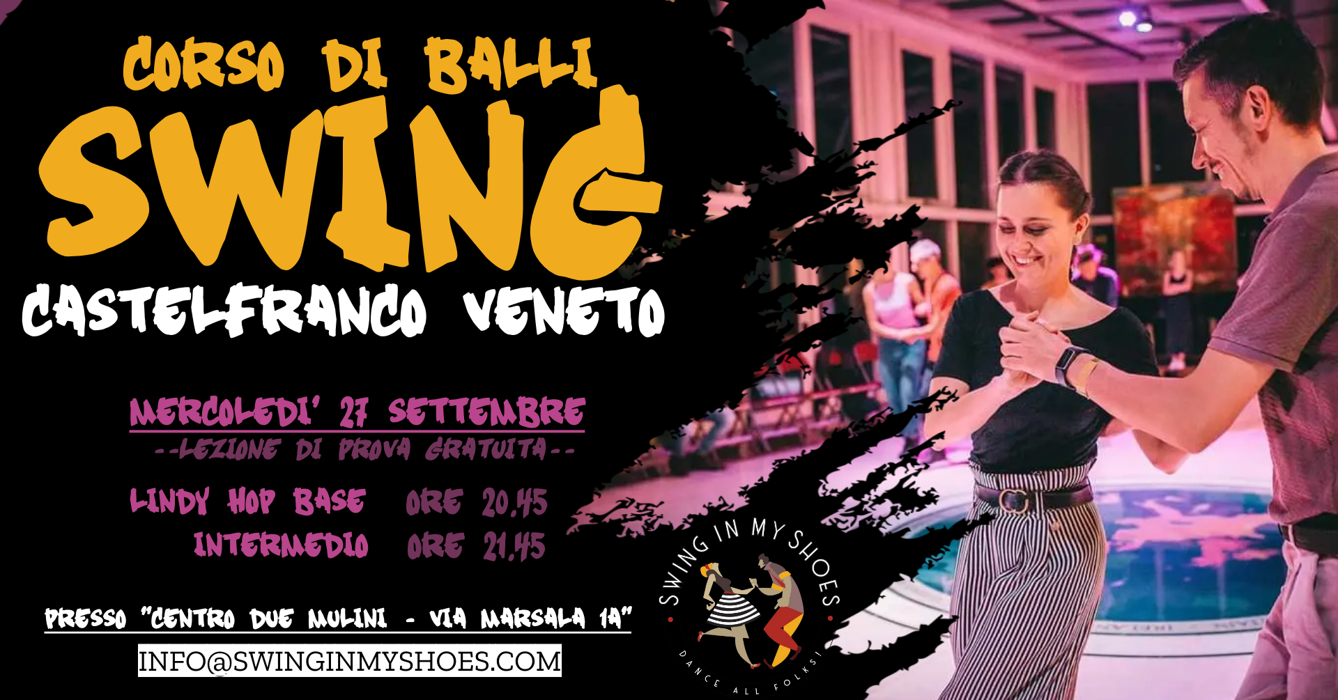 Corso di balli swing - Lindy hop lezione prova