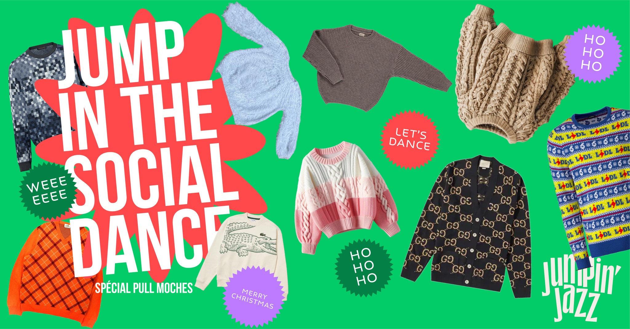 ☃️ JUMP IN THE SOCIAL DANCE : Sociale 100% Swing, édition spéciale pulls moches ☃️