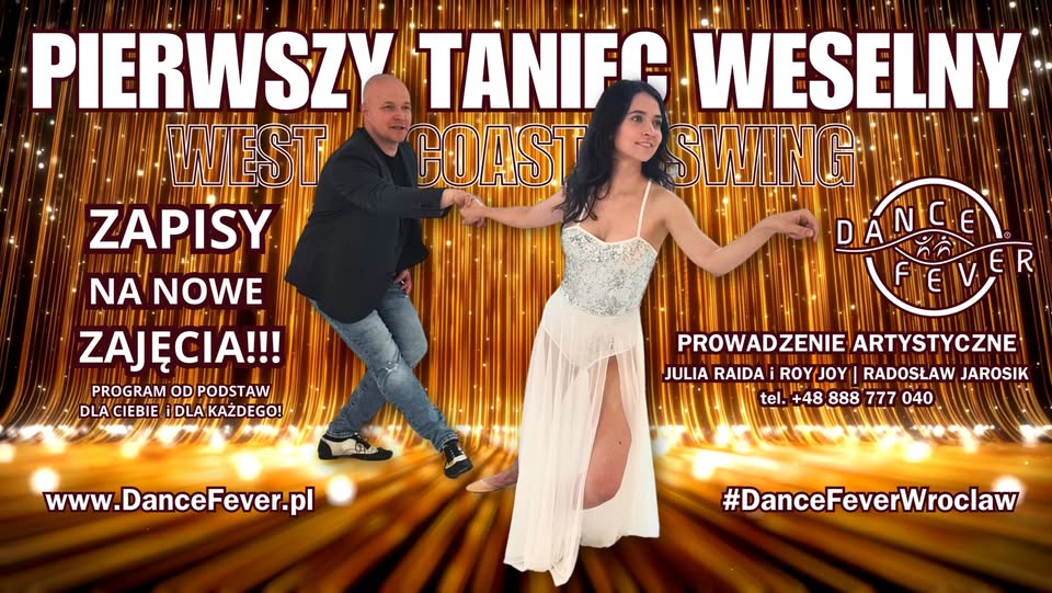 RYSZYŁY ZAPISY PIERWSZY TANIEC WESELNY od Podstaw!