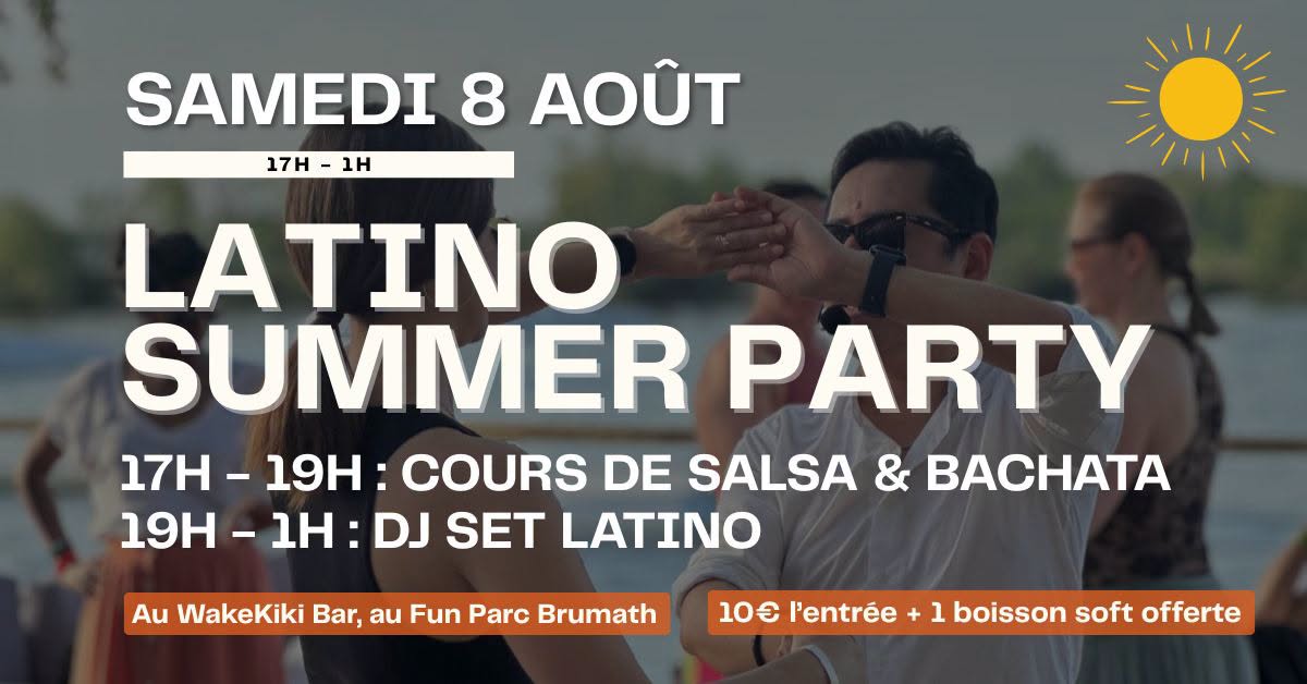 8 08 - LATINO SUMMER PARTY