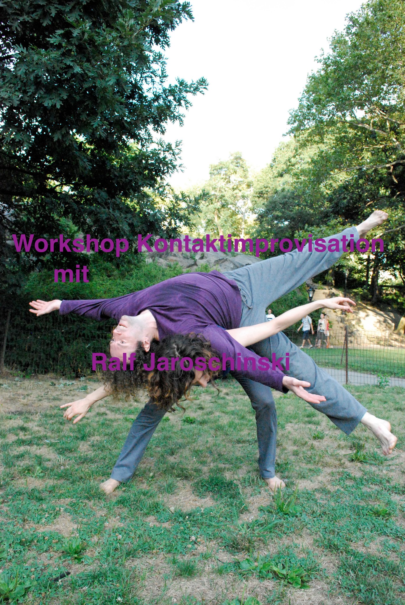 Können wir die Schwerkraft austricksen? - Workshop Kontaktimprovisation mit Ralf Jaroschinski