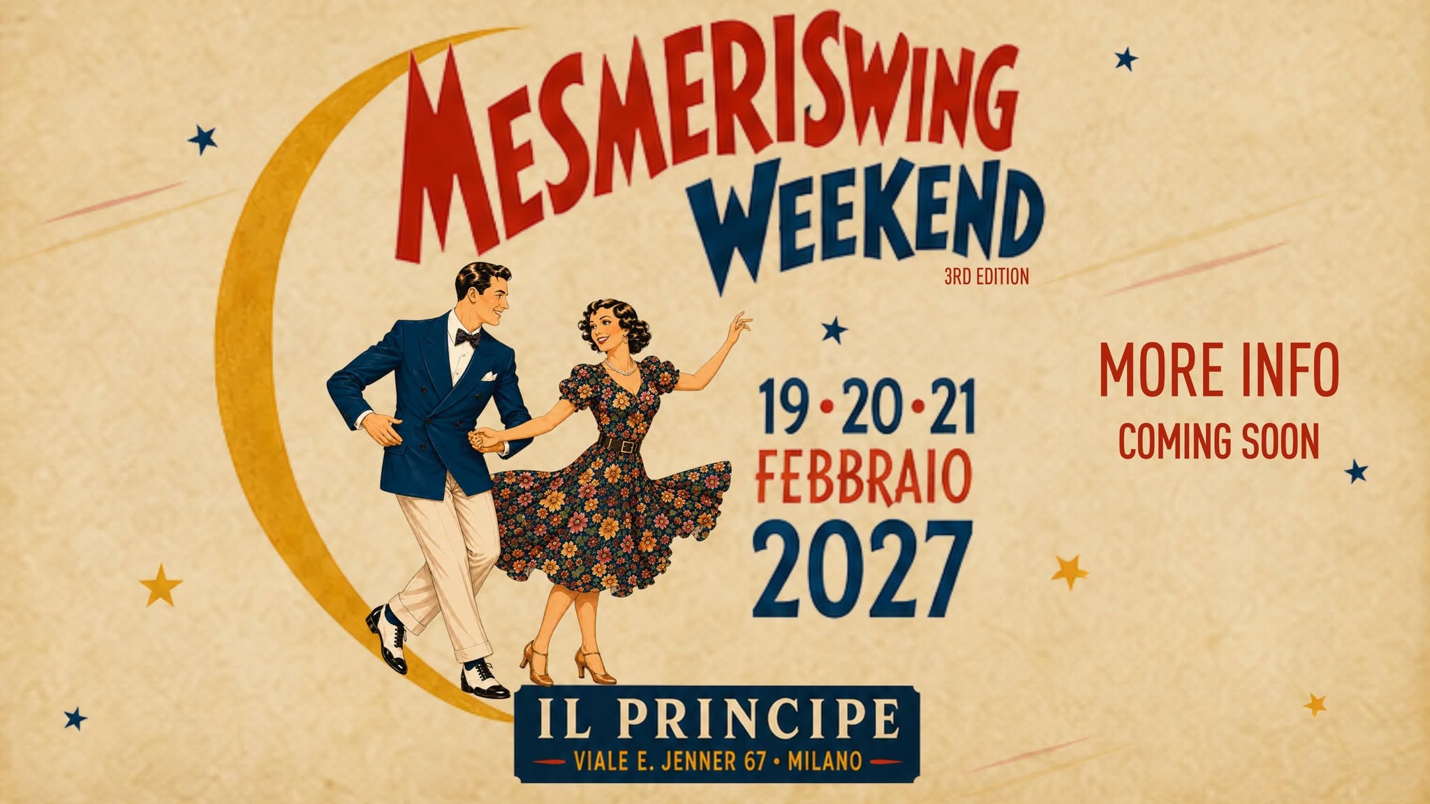 β§ Lo Swing del Principe β§ π ππ¦π ππ₯ππ¦πͺππ‘π πͺπππππ‘π 3rd β§19-20-21 Febbraio 2027β§