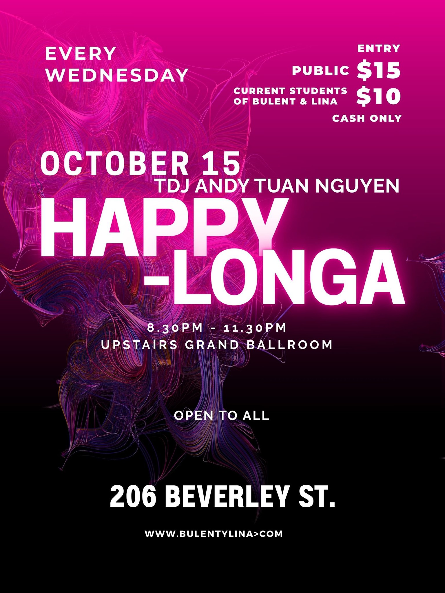 HAPPYLONGA🌸🌷Oct 15, upstairs, TDJ Andy Tuan Nguyen
