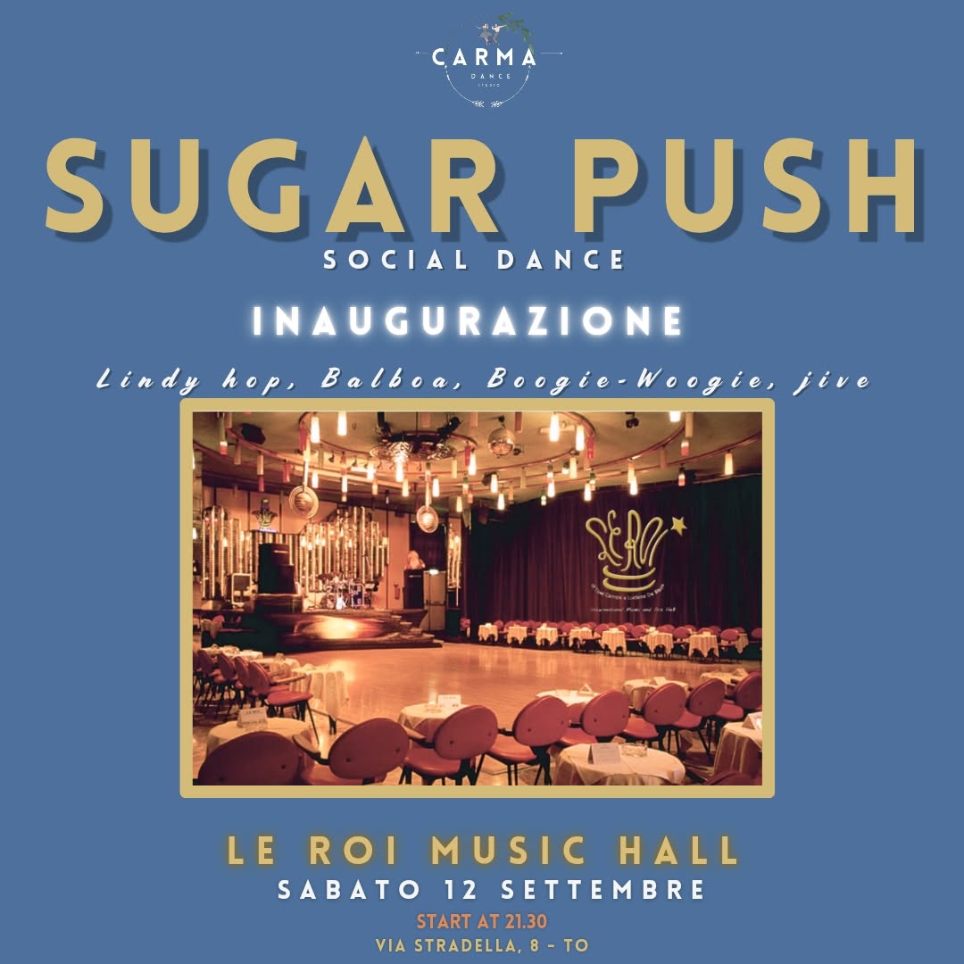 SUGAR PUSH NITE - INAUGURAZIONE
