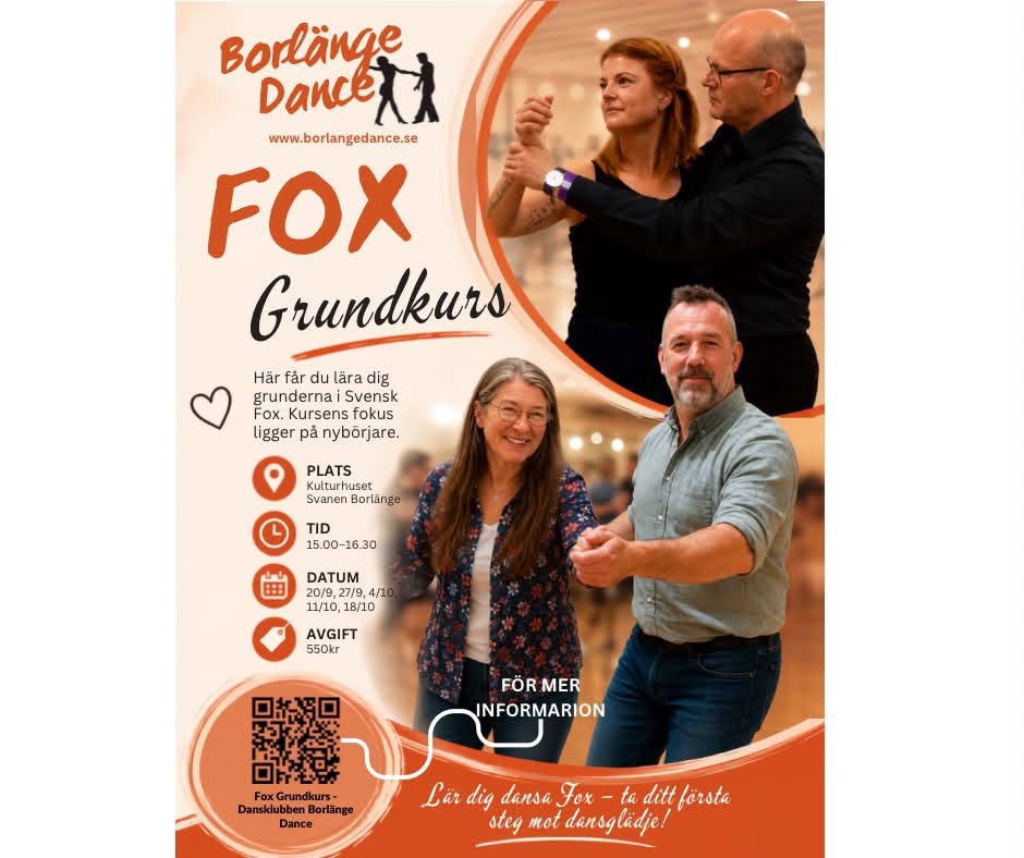 Fox Grundkurs hos Borlänge Dance
