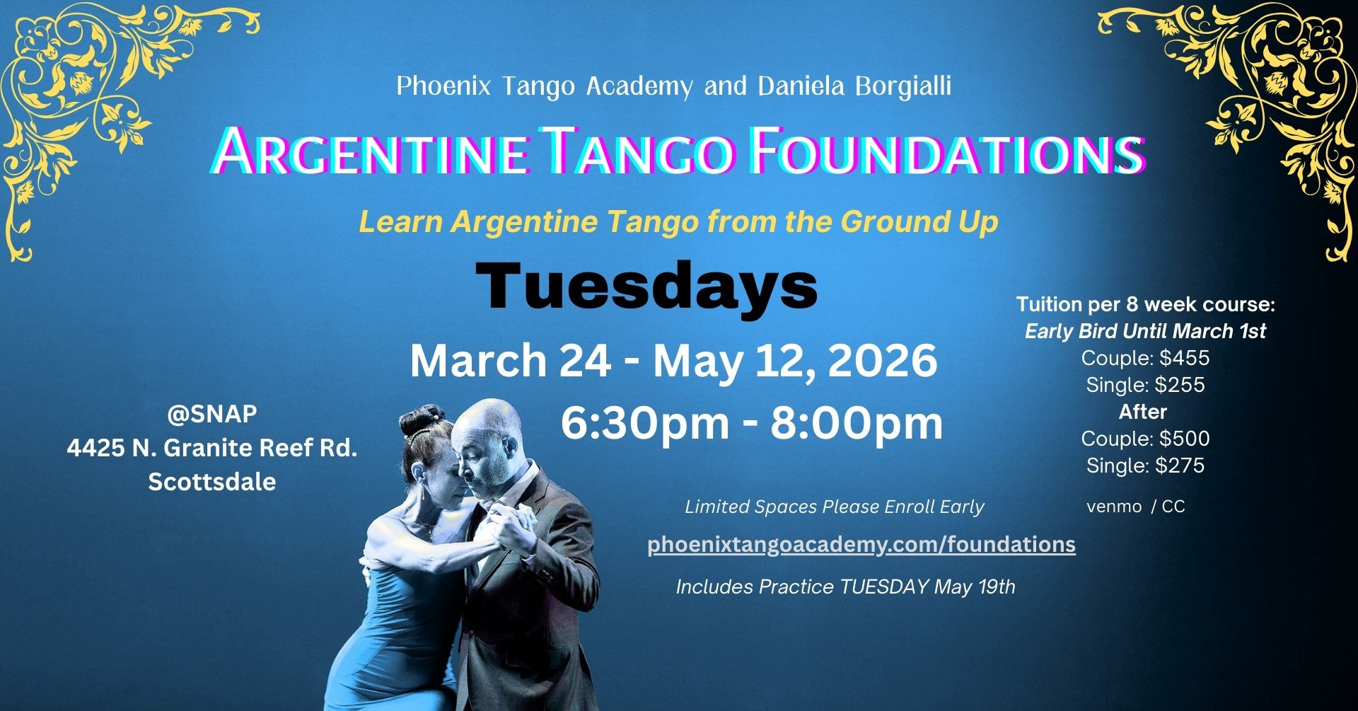 Tango Foundations: Learn to dance Argentine Tango