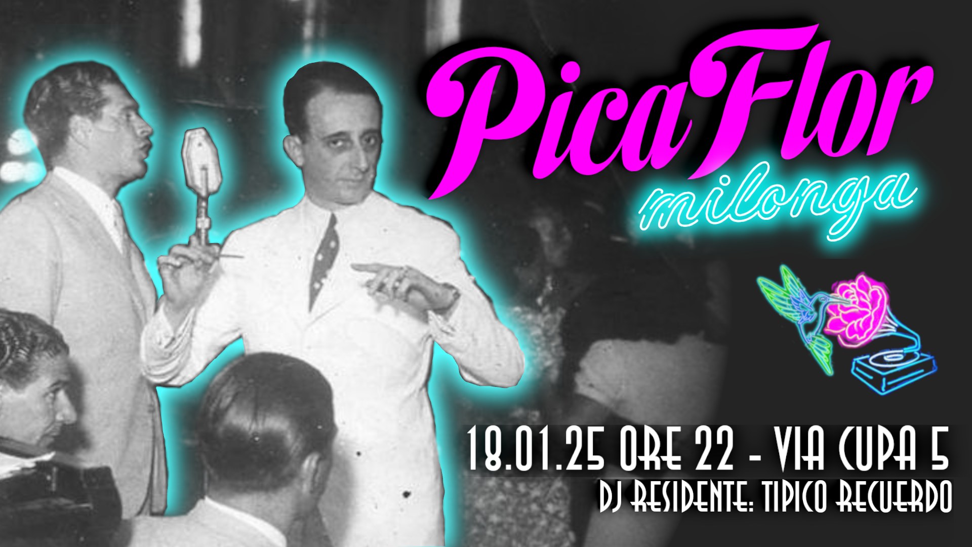 Picaflor milonga ๐บ 18 gennaio