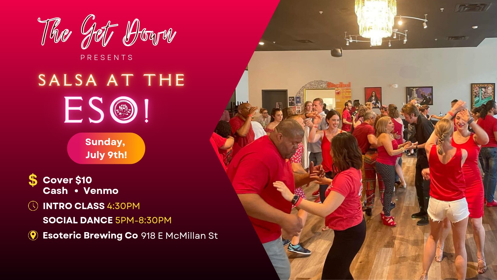 TGD July Salsa at the Eso!