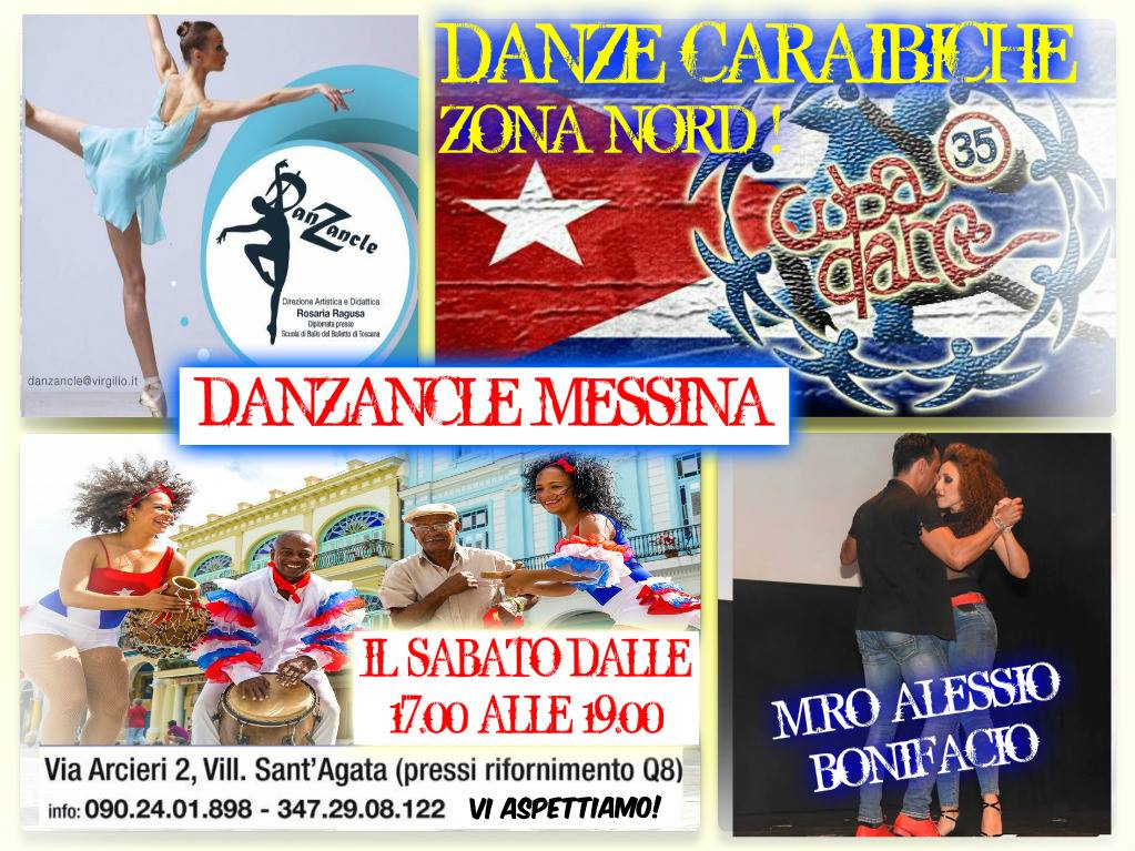 Zona Nord! Iscrizioni Corso Danze Caraibiche M.ro A.Bonifacio
