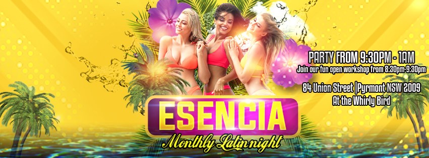 Esencia Saturday Monthly Latin Party