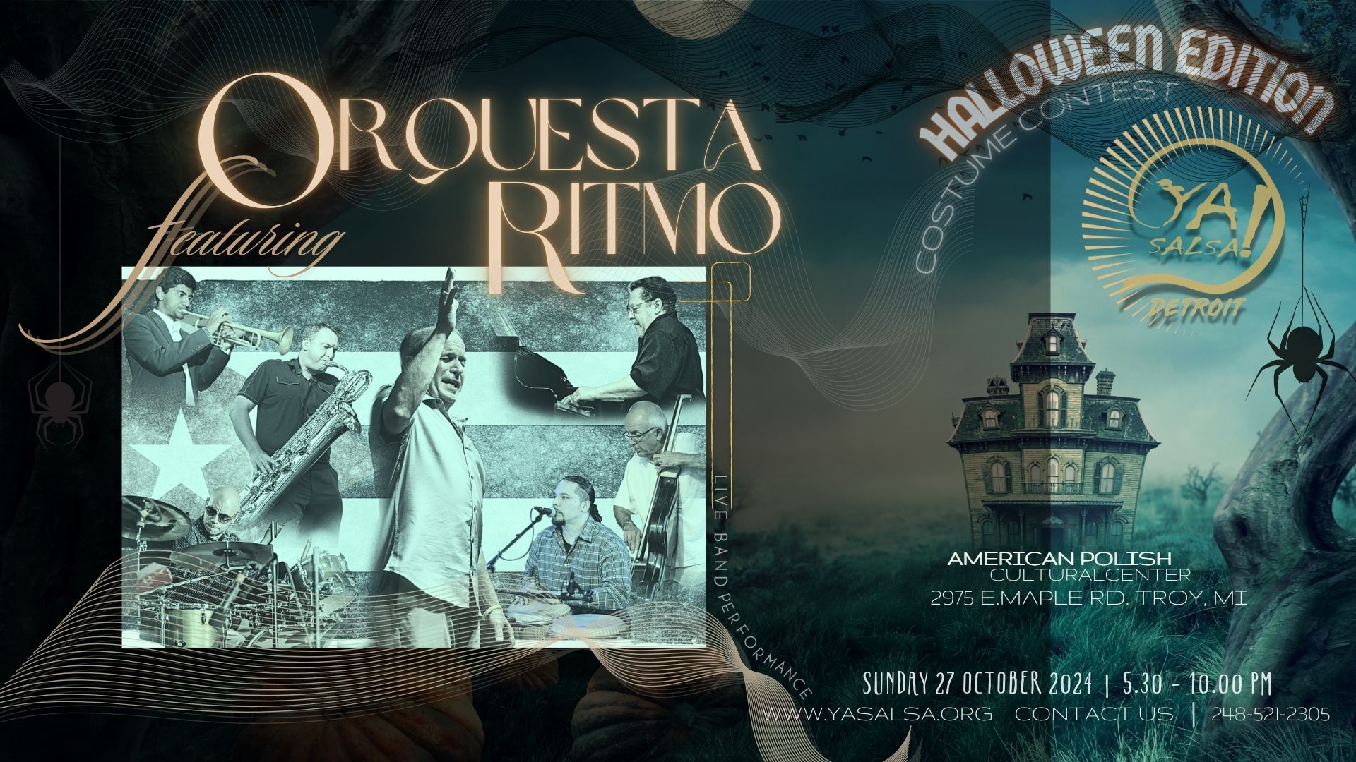 YA Salsa Social Feat. ORQUESTA RITMO LIVE BAND & COSTUME CONTEST π
