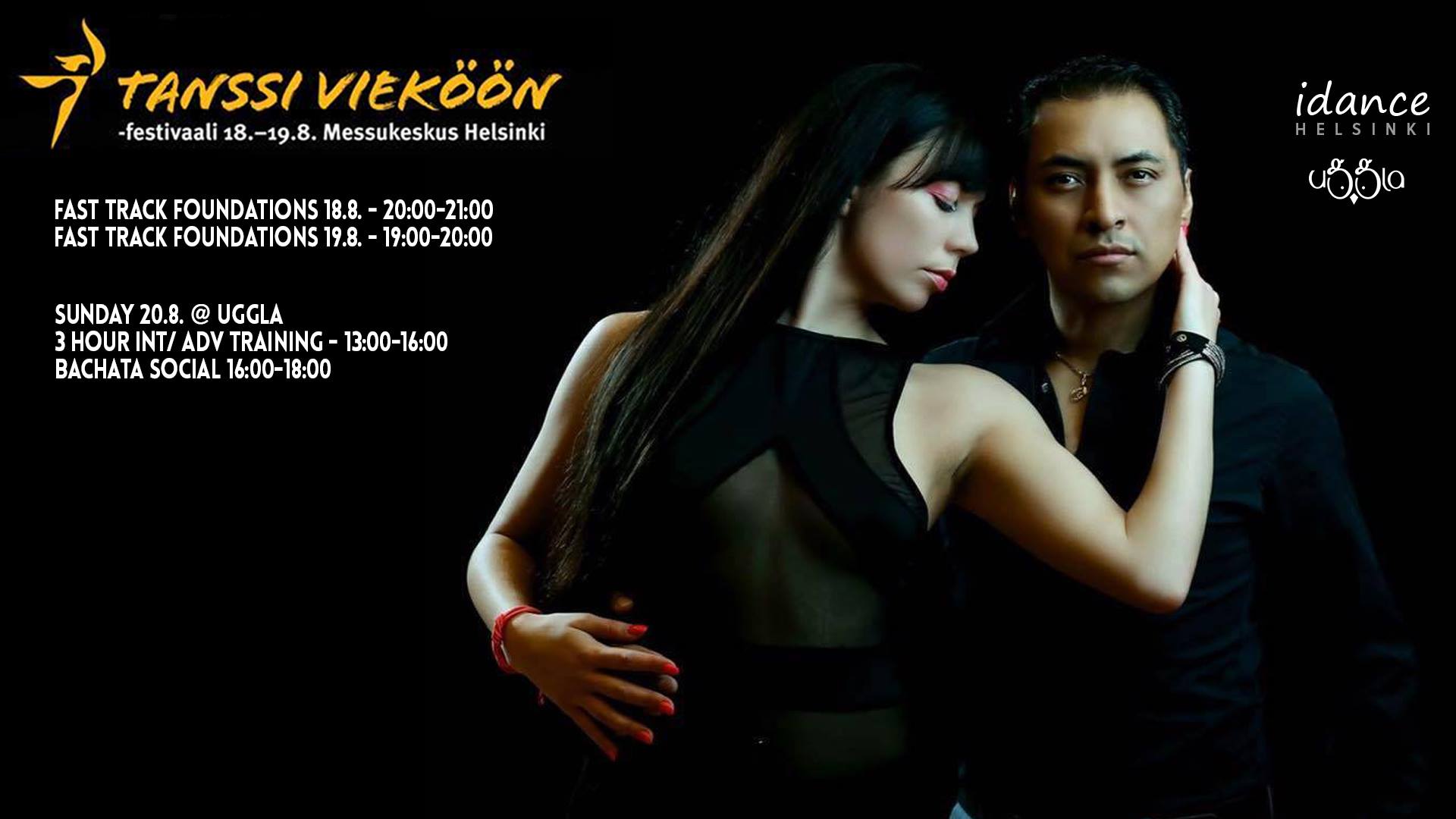 Sensual Bachata at Tanssi Vieköön -festivaali