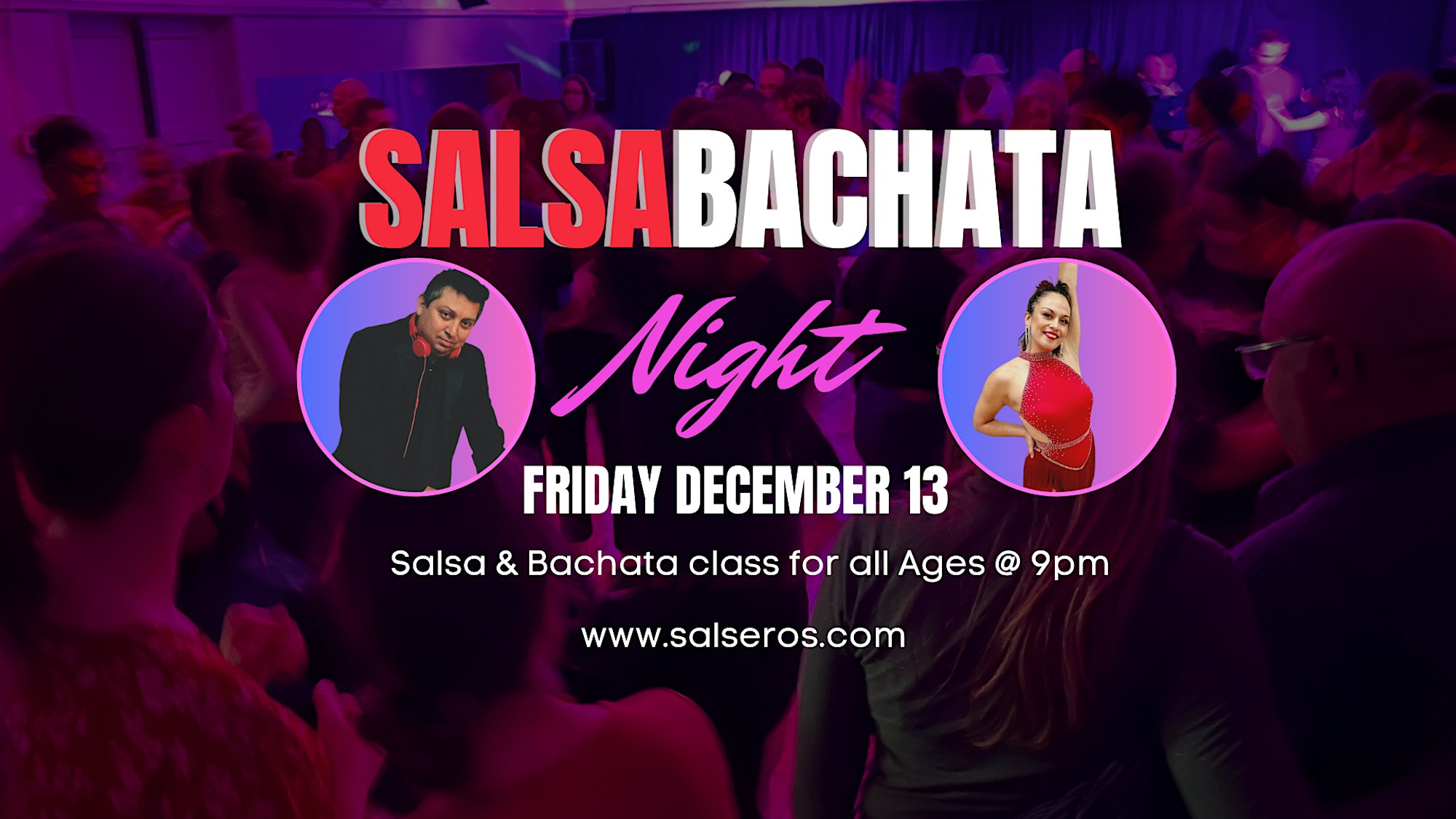 Salsa and Bachata Social Dancing & Drop-in Class