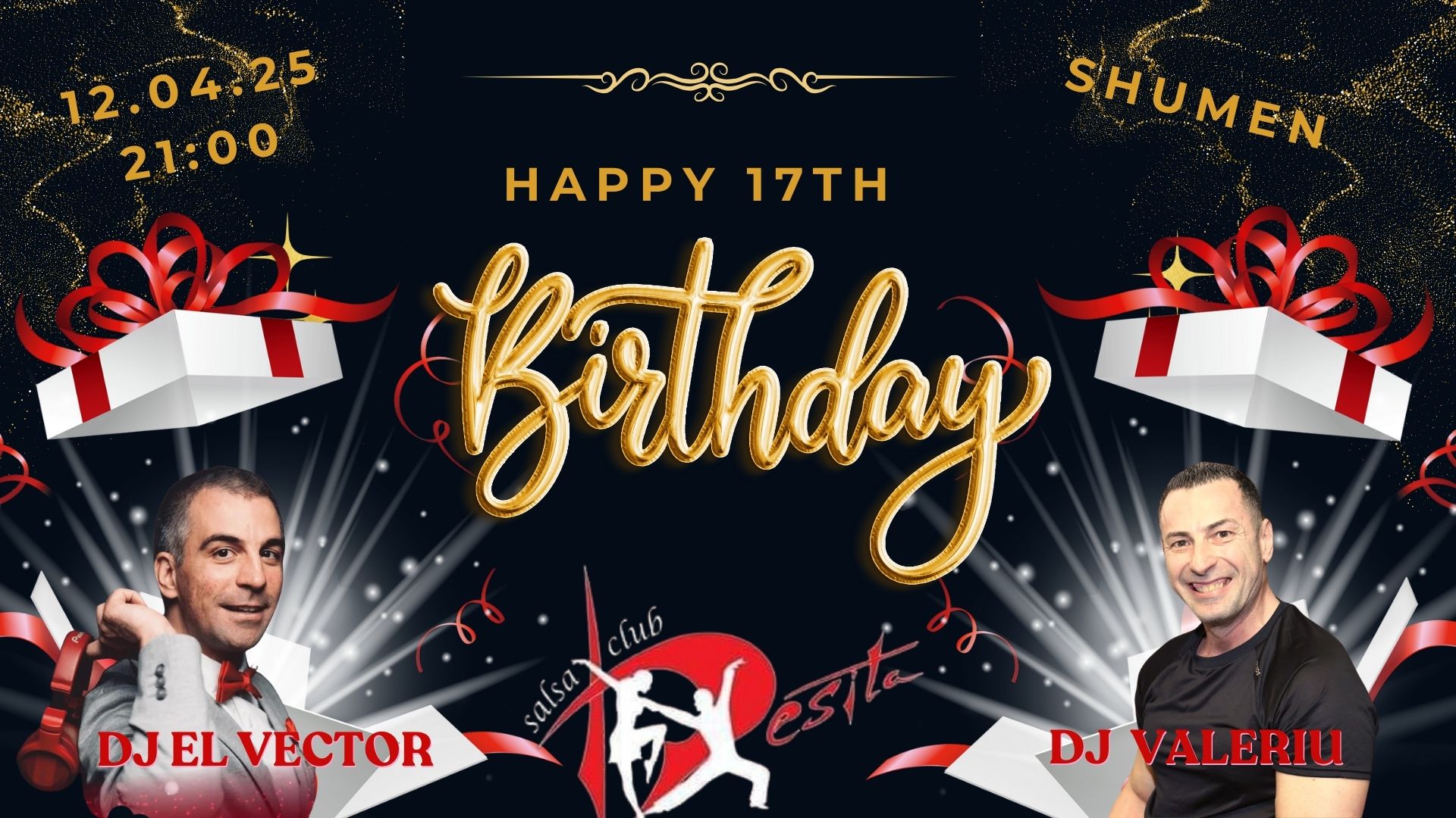 17th Birtday Salsa Party Desita