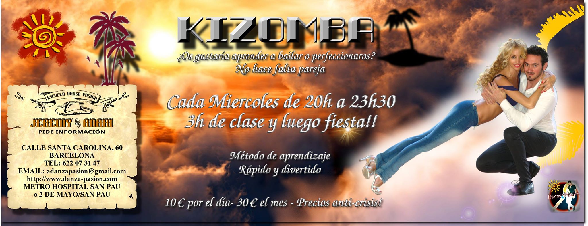 Kizomba los Miercoles en Barcelona