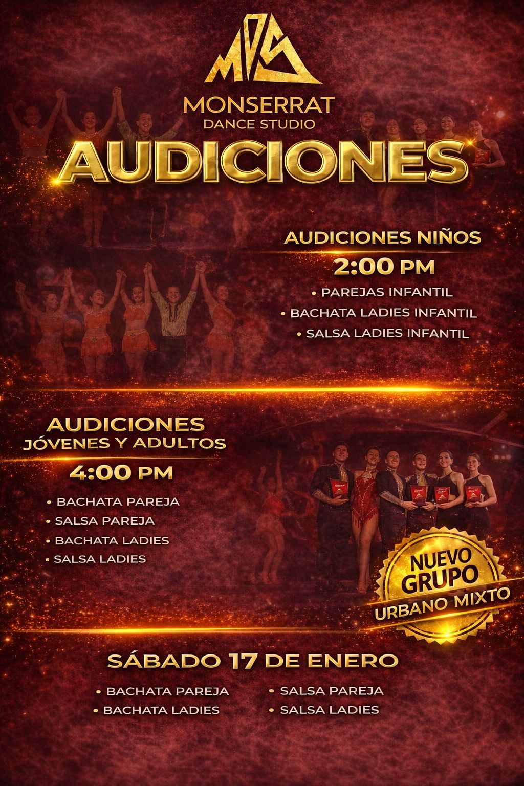 AUDICIONES MONSERRAT