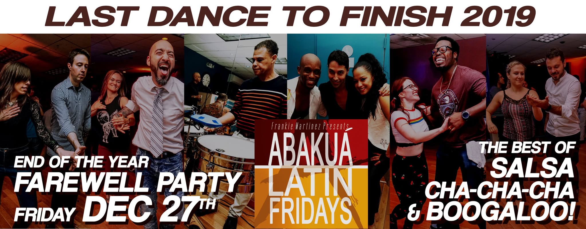 Abakua Latin Friday's : Farewell 2019 Event!