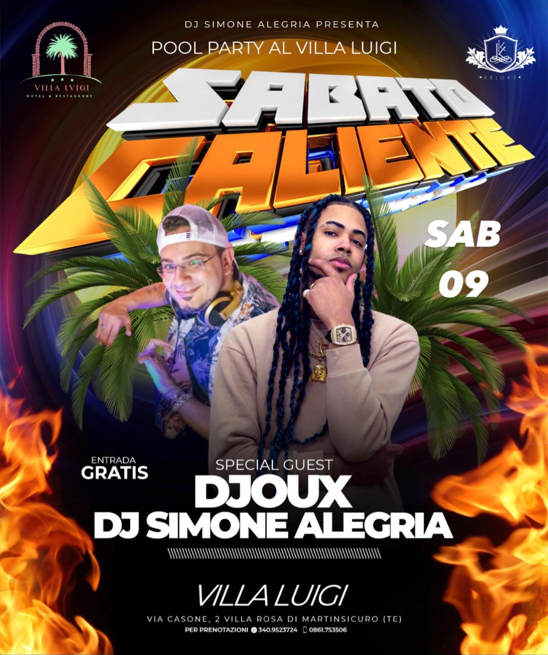 Sabato Caliente: Special Guest Dj Oux