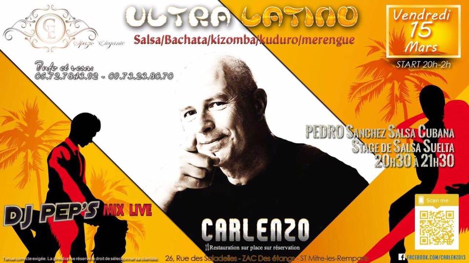 L’ULTRALATINO du CARLENZO By Pedro SANCHEZ Salsa Cubana