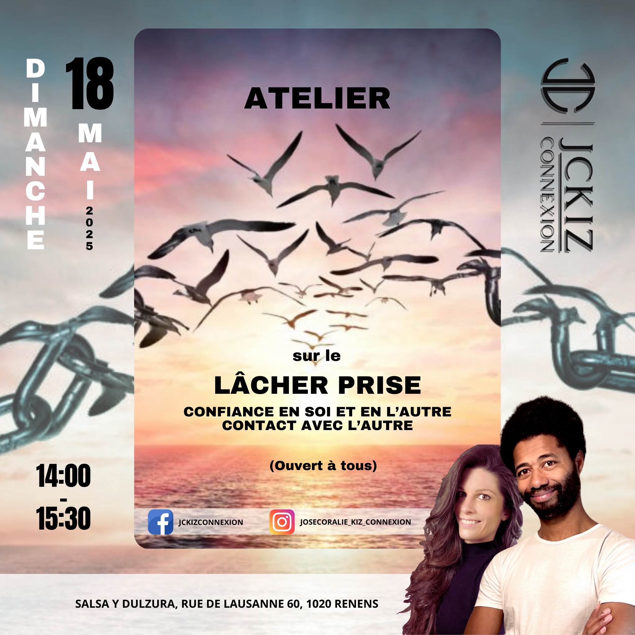 Atelier « lâcher prise » confiance en soi et en l’autre