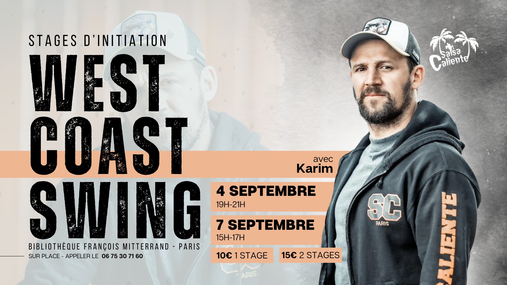Stages d'initiation WEST COAST SWING - avec Karim 🕺🏻