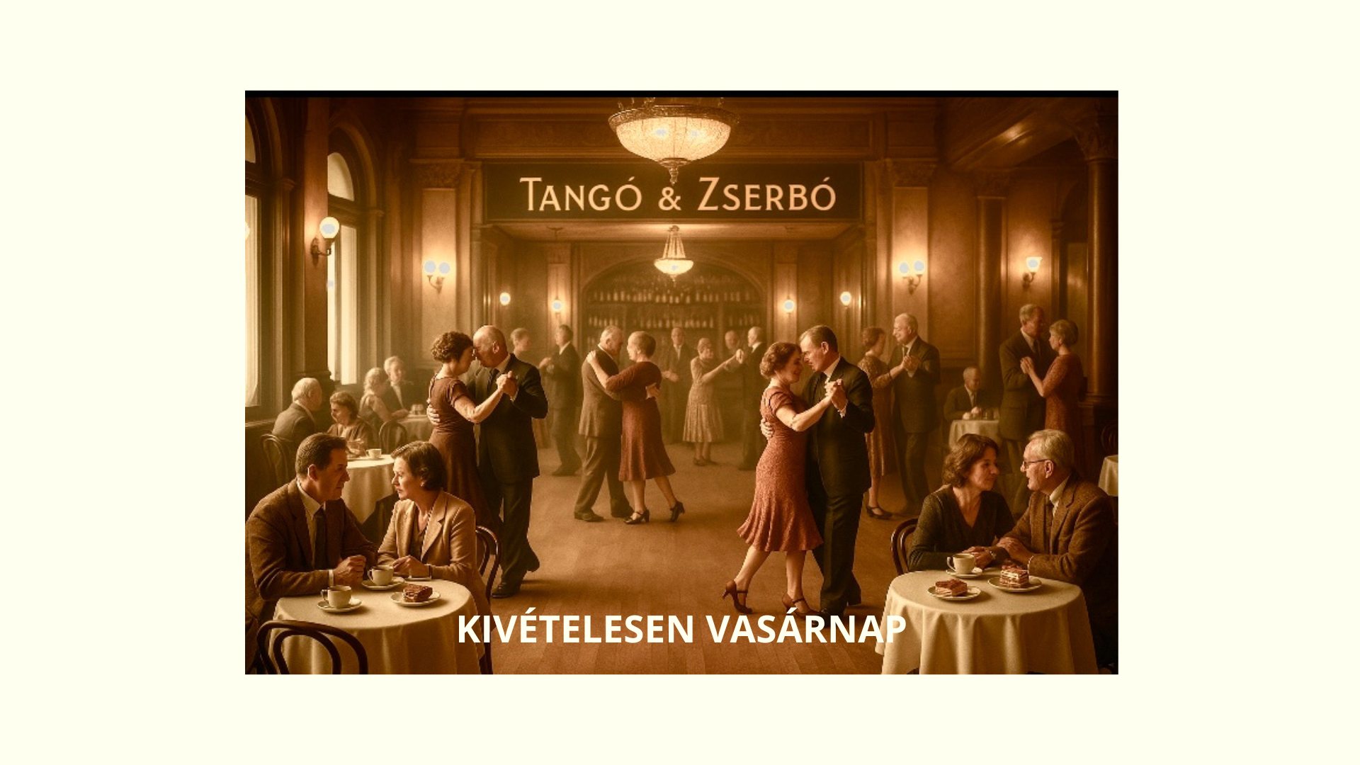 Tangó&Zserbó-Milonga Pastel-Évadzáró milonga június 15-én, VASÁRNAP