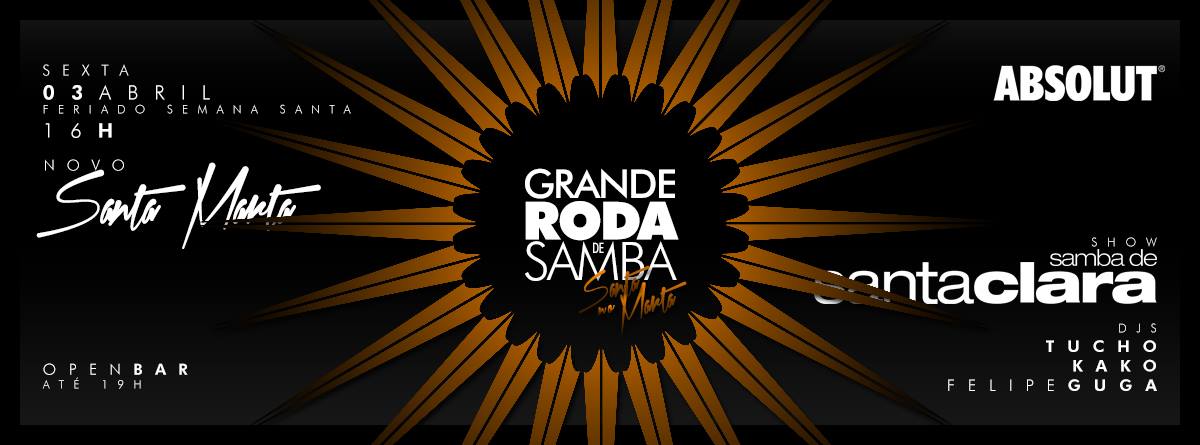 Grande Roda de Samba do Santa Marta 2015
