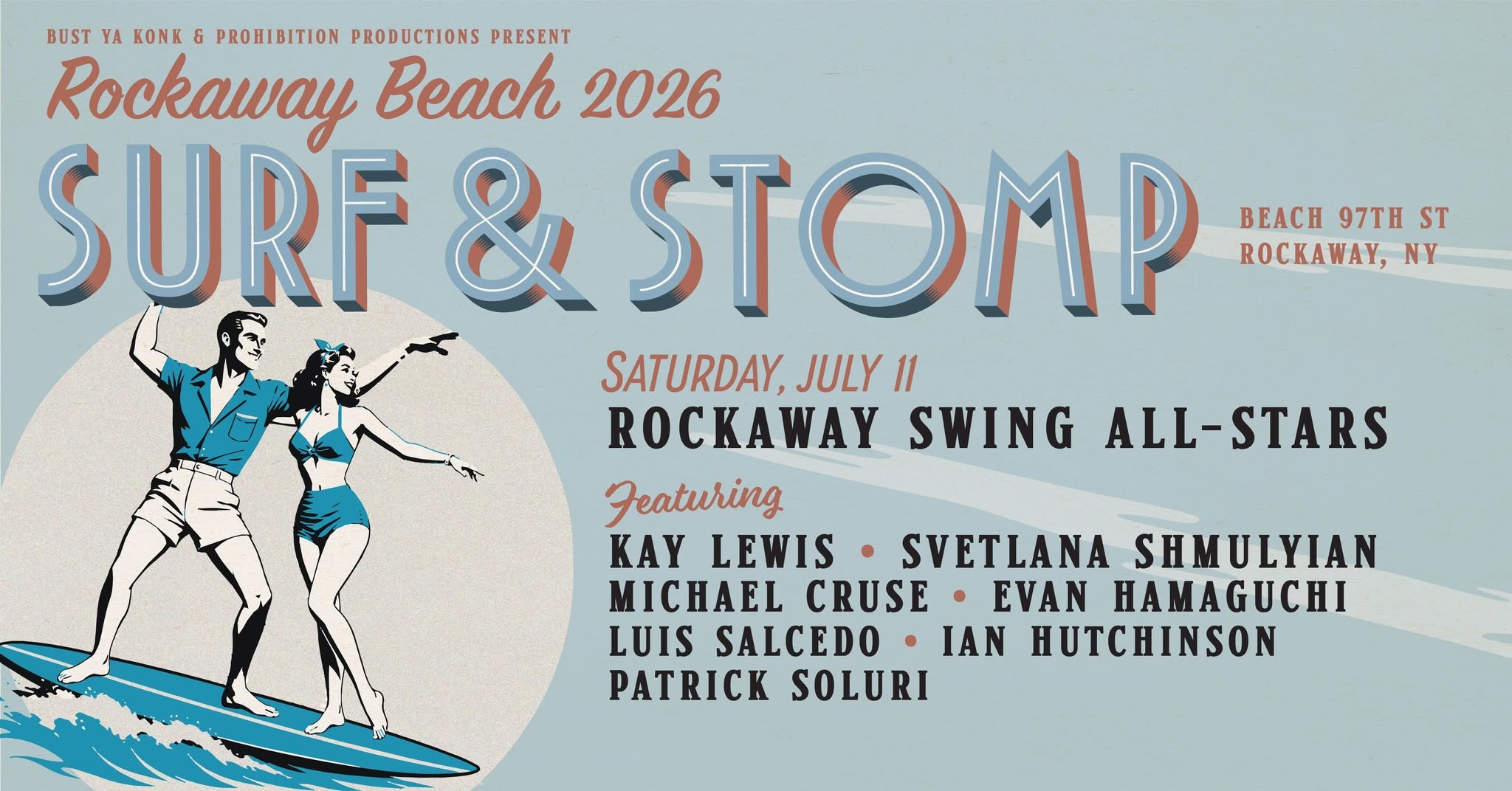 Rockaway Beach 2026 SURF & STOMP (July 11th)