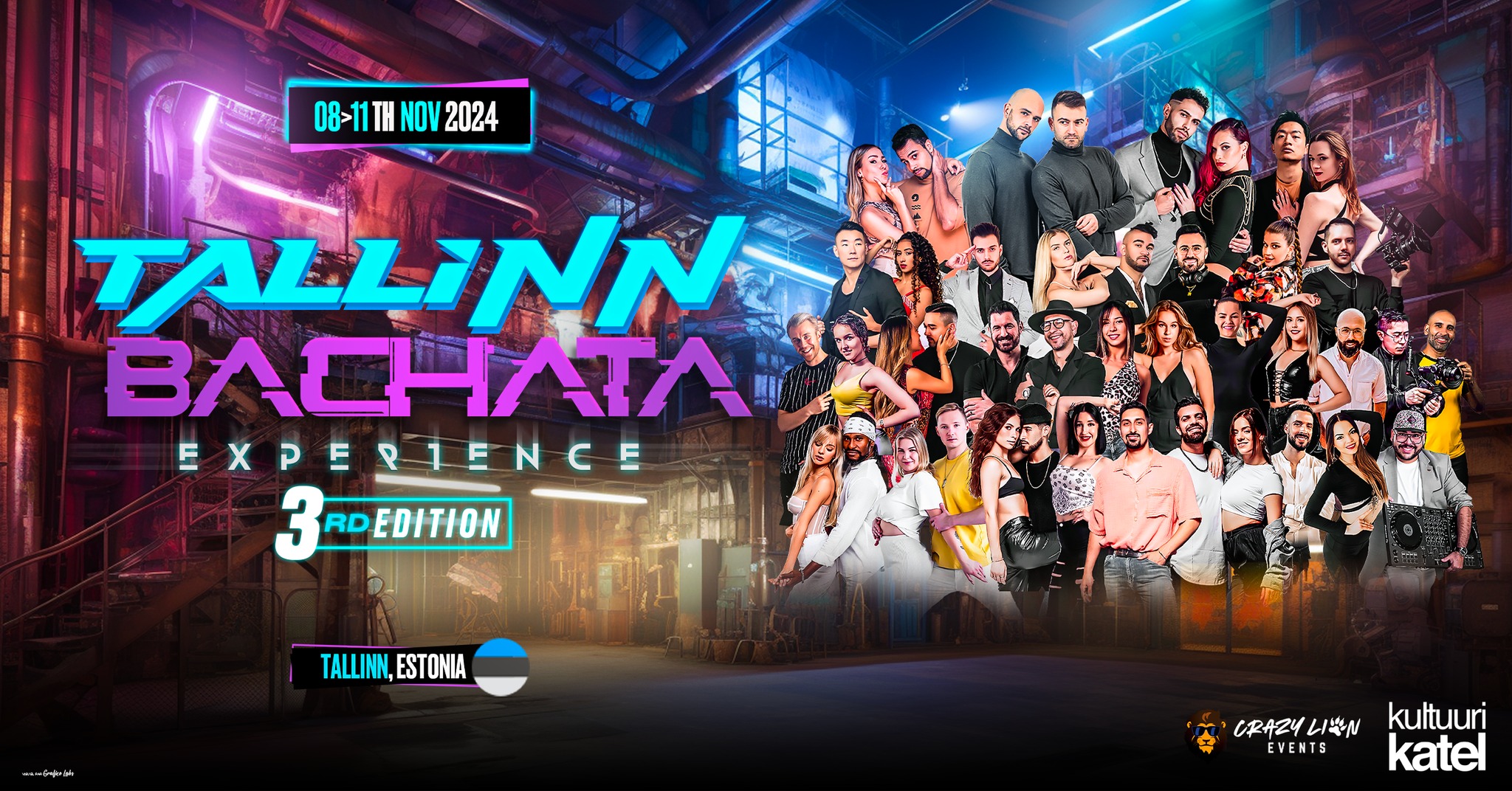 Tallinn Bachata Experience 3rd Edt 7-11th Nov 2024