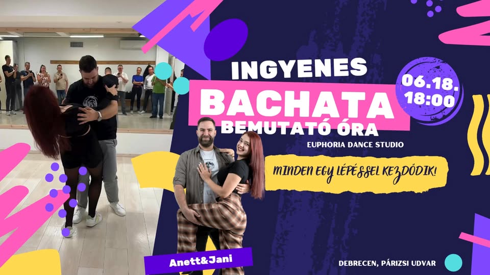 Ingyenes bachata bemutató óra