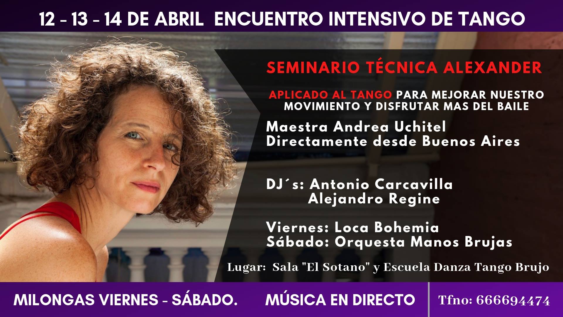 Fin de semana de Tango en Gijón! Seminario y Milongas