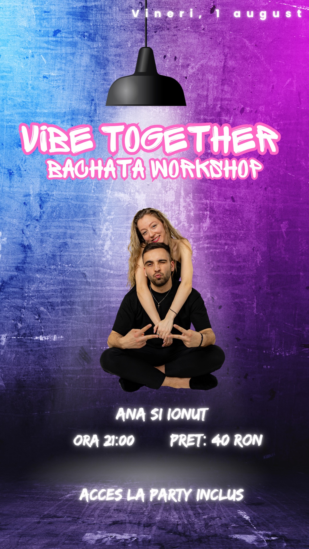 Vibe together - Bachata intermediate workshop