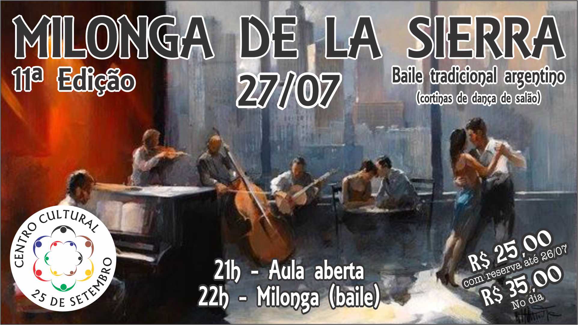 Milonga de La Sierra 11ª edição