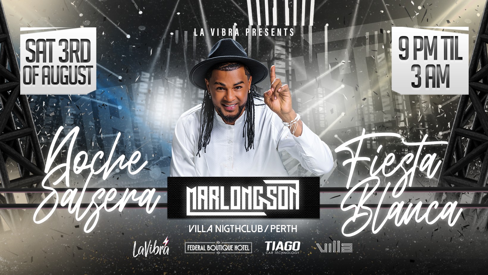 NOCHE SALSERA - DJ MARLONG SON LIVE IN PERTH ⚪️💥
