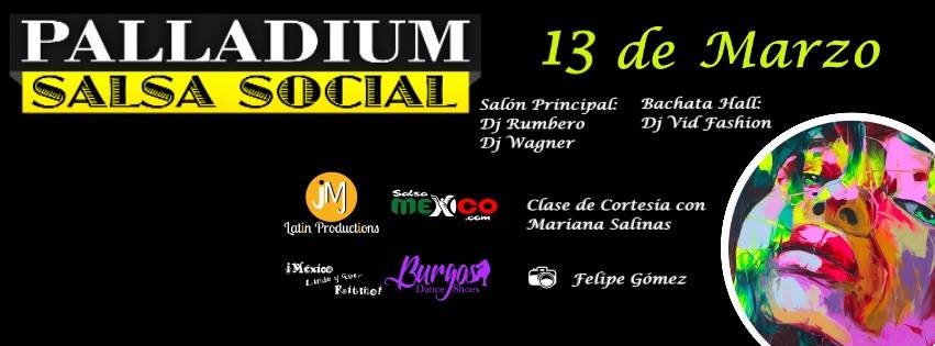 Palladium Salsa Social 13 Marzo