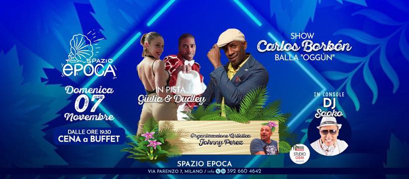 Domingo cubano con show allo Spazio Epoca