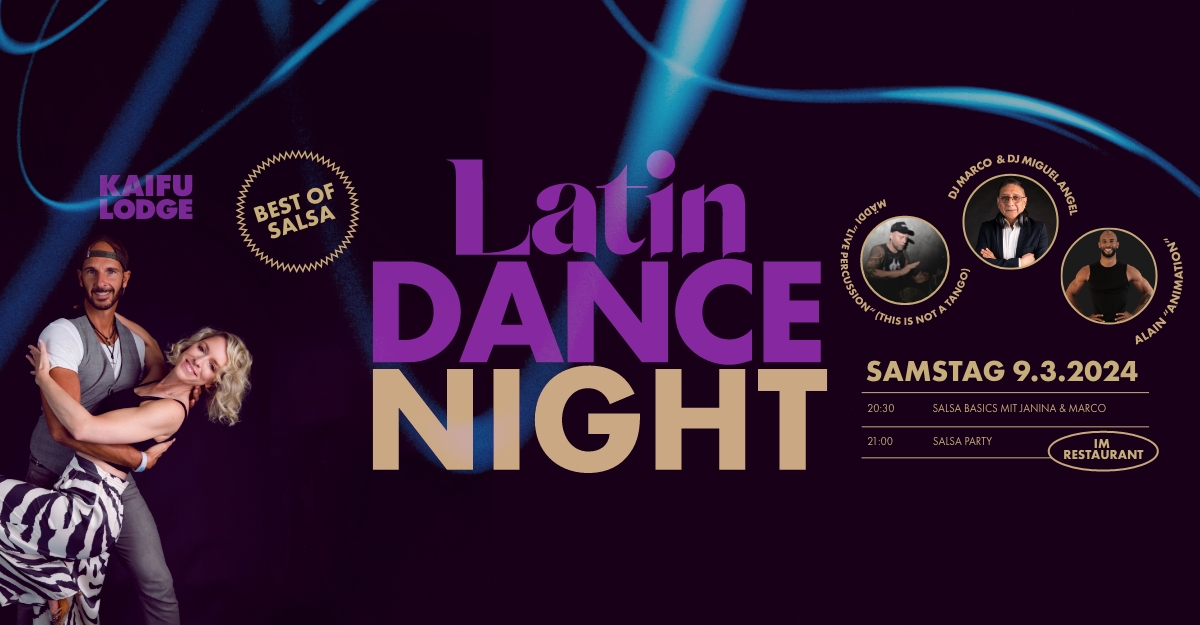 LATIN DANCE NIGHT: Best of Salsa 09.03.2024