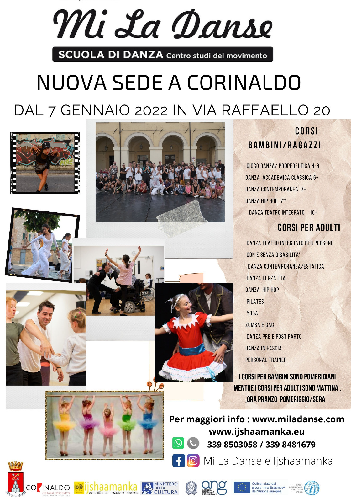 INAUGURAZIONE NUOVA SEDE SCUOLA DI DANZA A CORINALDO
