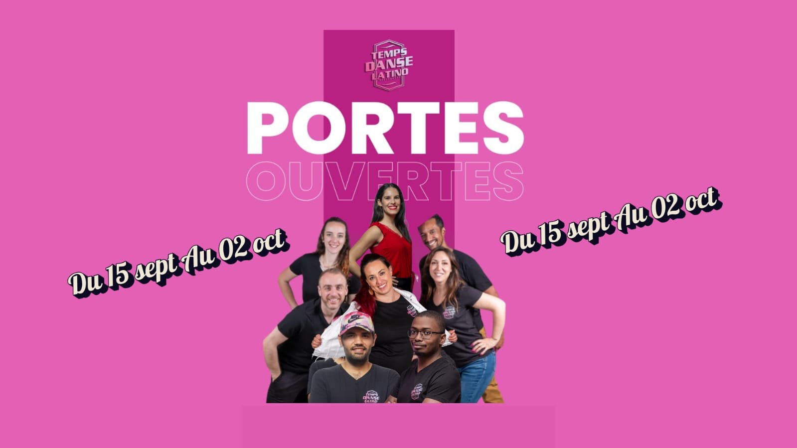 Portes ouvertes du 15 septembre au 02 octobre 2025 ESSAIE GRATUIT chez TDLB