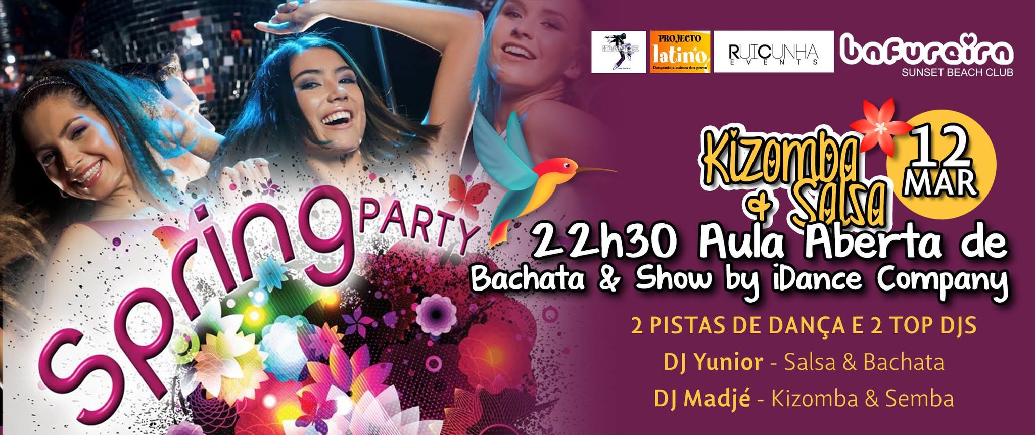 Salsa, Bachata & Kizomba Spring Party in Bafureira