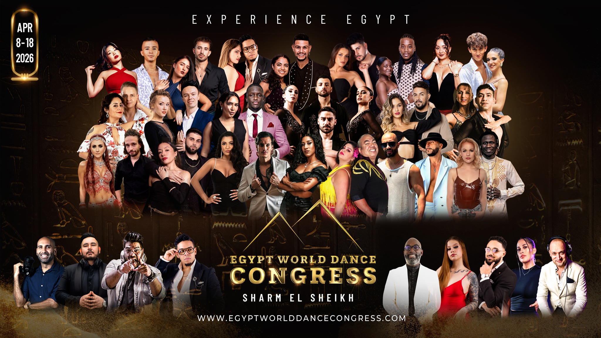 Egypt World Dance Congress 2027! Salsa , Bachata & Kizomba