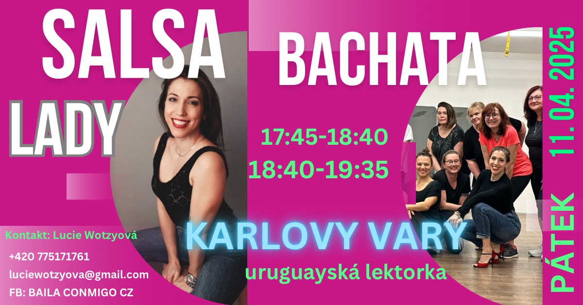 Salsa Lady & Bachata Lady ⚜️Karlovy Vary⚜️Uruguayská lektorka 💃
