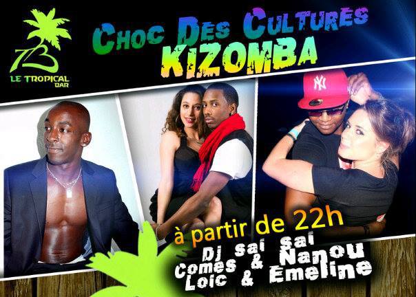 Chocs des Cultures Kizomba au Tropical Bar la Mensuel
