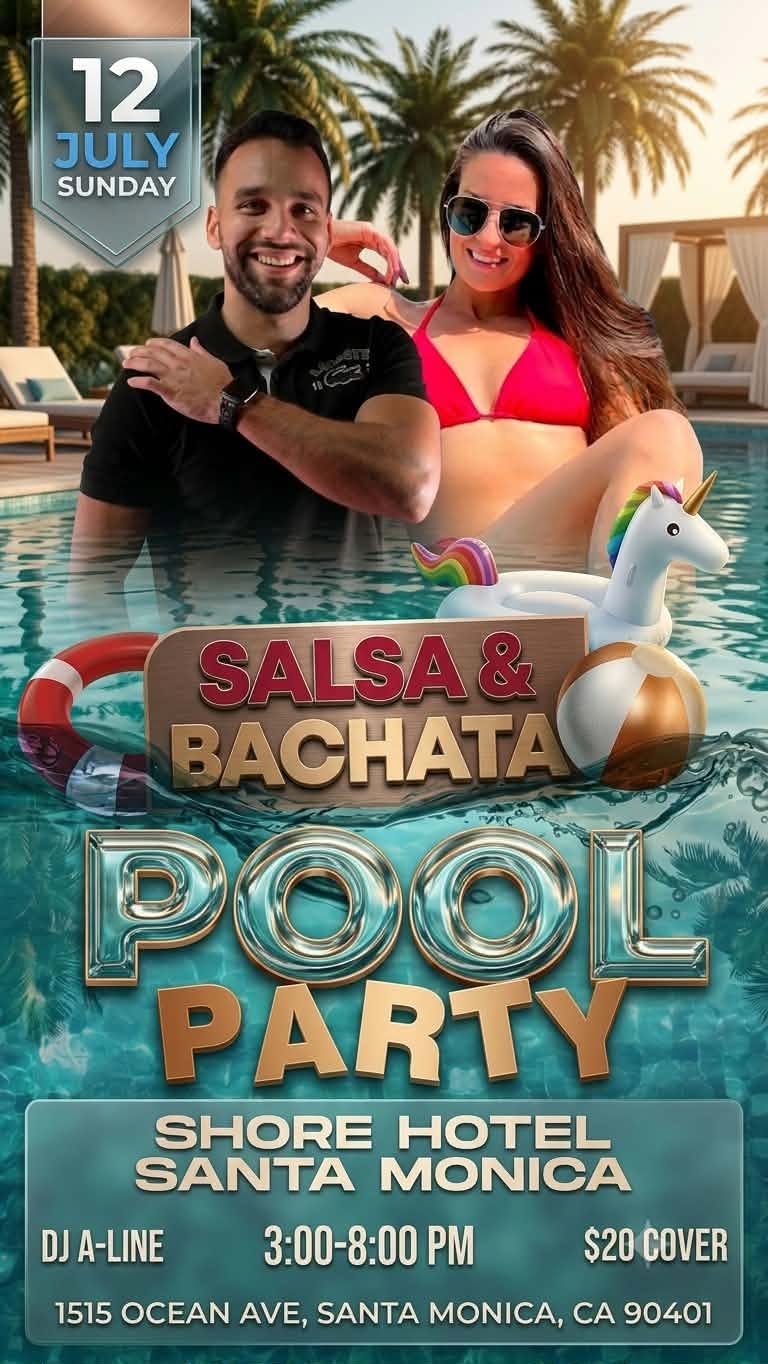 ποΈ SALSA & BACHATA POOL PARTY! ππ΄