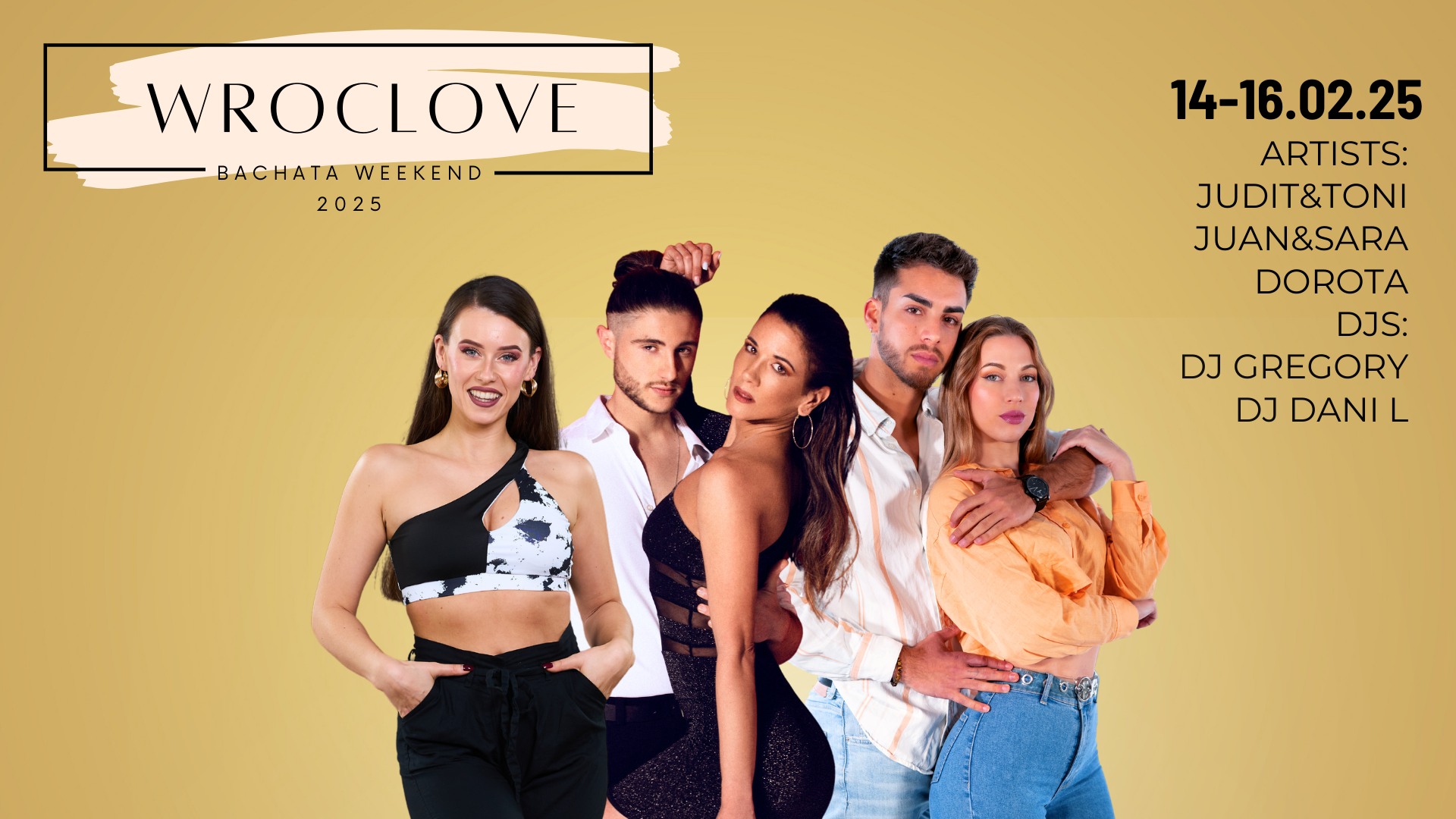 Wroclove BACHATA WEEKEND 2025 ❤️