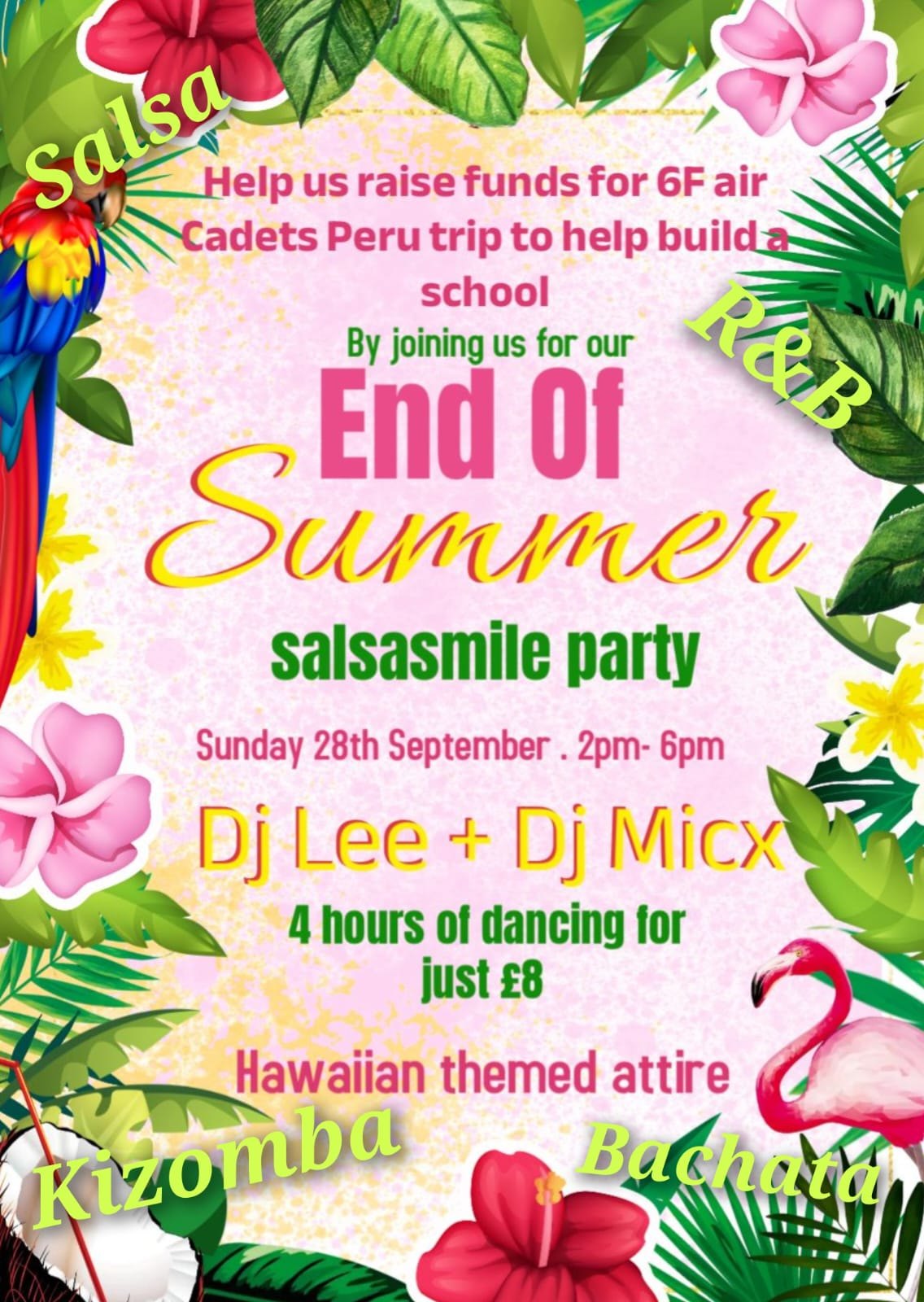 SALSASMILE END OF SUMMER PARTY