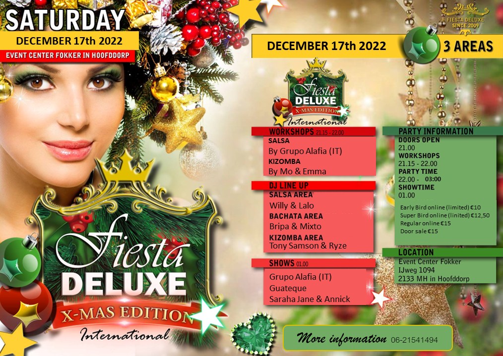 FIESTA DELUXE - XMAS EDITION (3 AREAS)