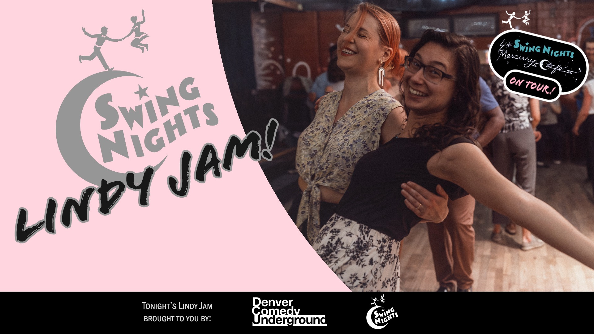 DJ's Mari and Kat at Swing Nights' Lindy Jam!