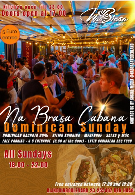Na Brasa Cabana Dominican Sunday